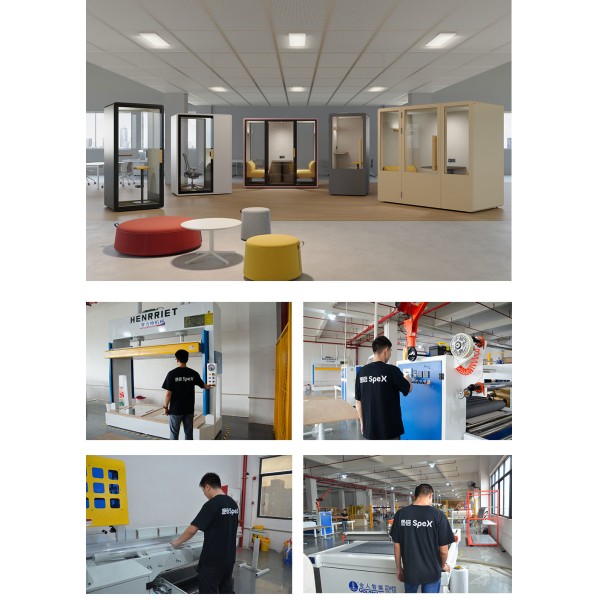 35dB Noise Reduction Soundproof Office Pod