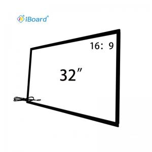 China 32'' Infrared USB Multi Touch Screen Panel Conversion Overlay Frame For Mirror Screen on sale