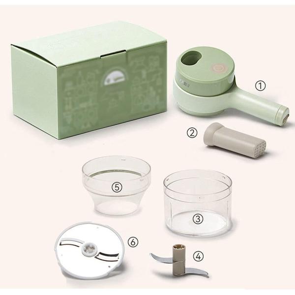 Multifunctional Vegetable Cutter Set with Customized Logo ABS PP PC Stainless Steel