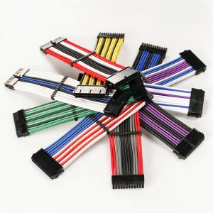 China ATX Power Supply 8 pin Computer Adapter Cable with Sleeving on sale