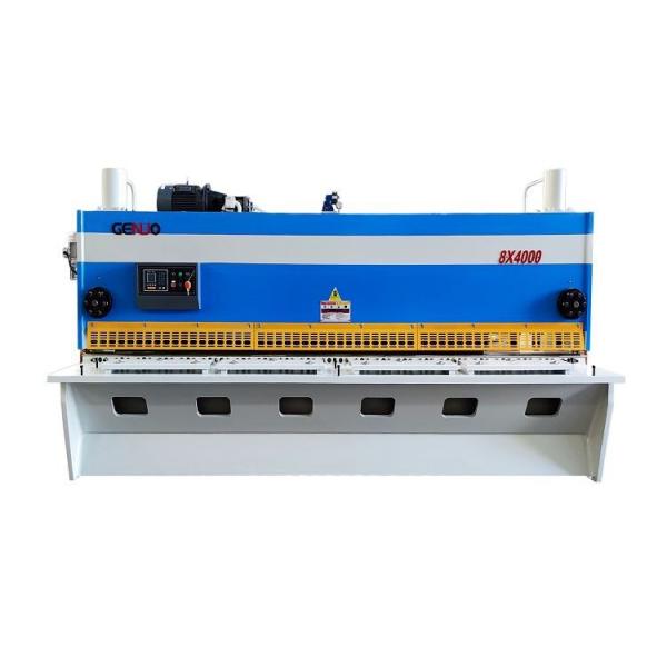 Hydraulic Preloading Guillotine Shearing Machine High Precision