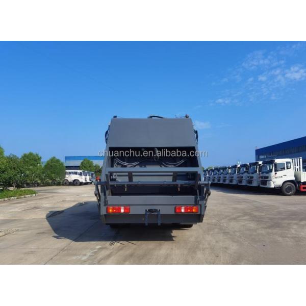 Manual Transmission Diesel Compression Garbage Truck Manufacturers Directly Supply for Customer Requirements