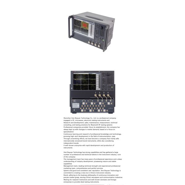 Keysight E5080B ENA Vector Network Analyzer connectivity options