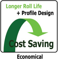 A Flute super hard Tungsten Carbide Corrugating Rolls