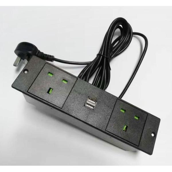 British standard multi-function power supply anti-electric shock safety door furniture power socket dual USB