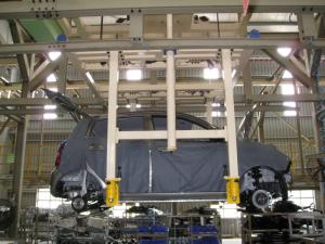 Quality Vehicle Automobile Automotive Assembly Line , Sedan / Car Manufacturing Equipment for sale