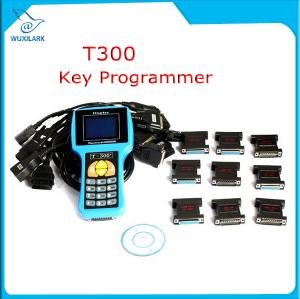 Quality T300 Key Programmer Newest V16.8 T 300 T-300 OBD2 Auto Key Transponder English Spanish Optional T300 T-code Key Maker for sale