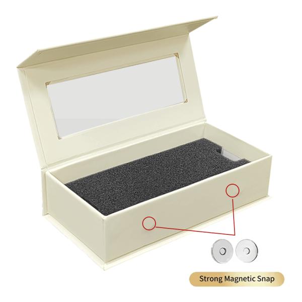 Matt Lamination Custom Jewel Wedding Ring Packaging Magnetic Boxes with Inserts