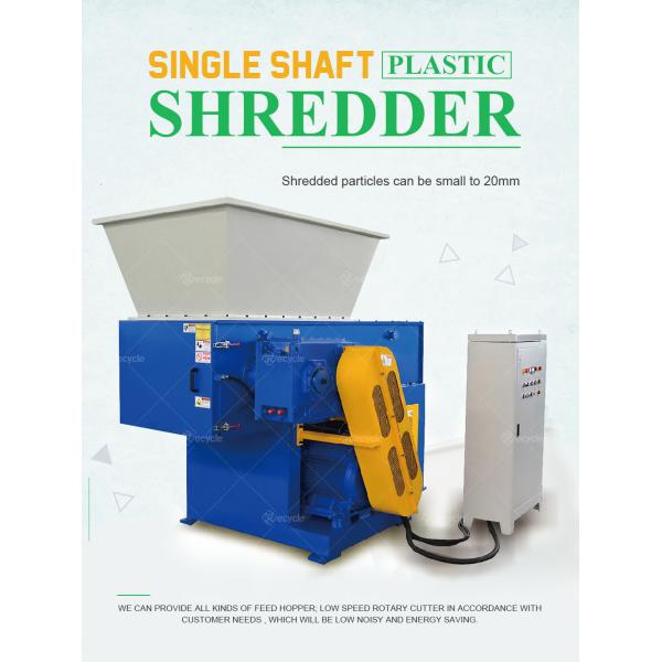 Multifunctional Plastic Waste Crushing Machine for Environment-friendly Recycling