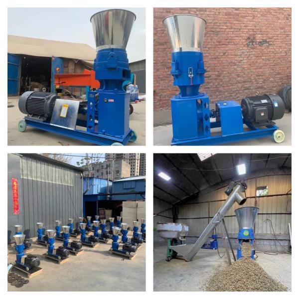High Capacity 1-1.5t/H Feed Pellet Maker Poultry Feed Processing Machine Automatic