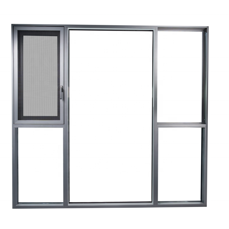Internal Opening Aluminum Frame Window Screen Stainless Steel Mesh for Kitchen Bedroom Modern Design Easy Installation