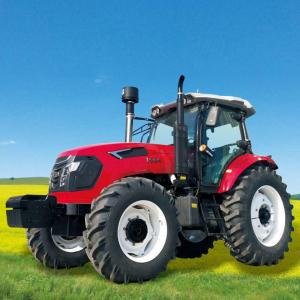 China Red Agricultural Farm Tractor 35 Hp Compact Tractor With Front Loader on sale
