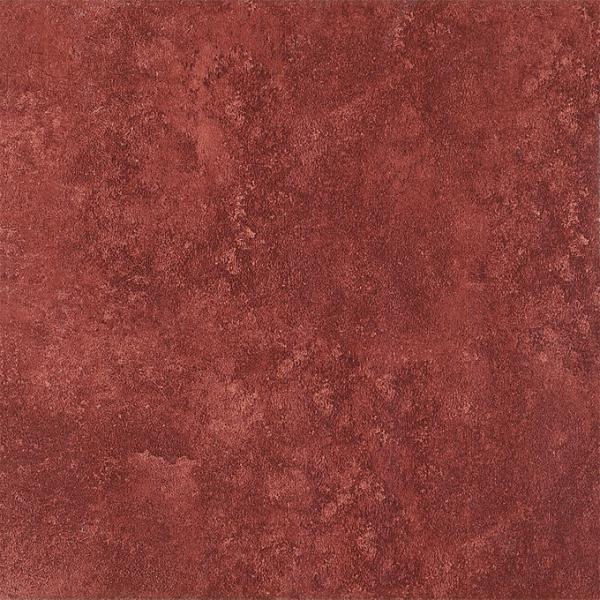 Red Acid-Resistant Ceramic Rustic Tile 20x20cm Indoor Floor