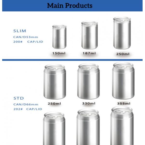 Stackable Aluminum Beer Can With Pull Tab Lid Silver / Customize