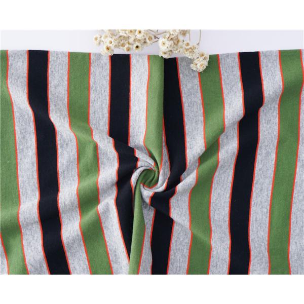 High Density Weaving Striped Cotton Fabric Environmentally Friendly