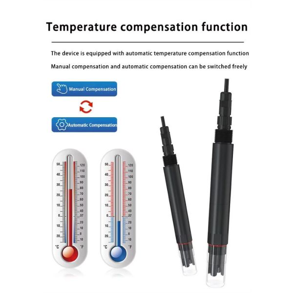 High Precision RS485 12-24VDC Dissolved Oxygen Sensor for Online Water Quality Monitoring