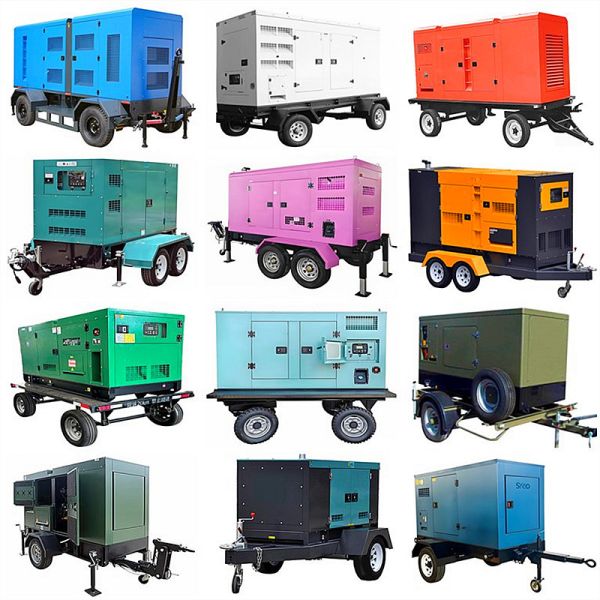 Customized Silent Portable Diesel Generator High Grade Components Small Diesel Generator Set