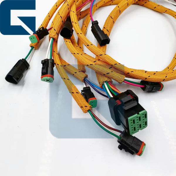 Complete wiring harness layout for 330C engine