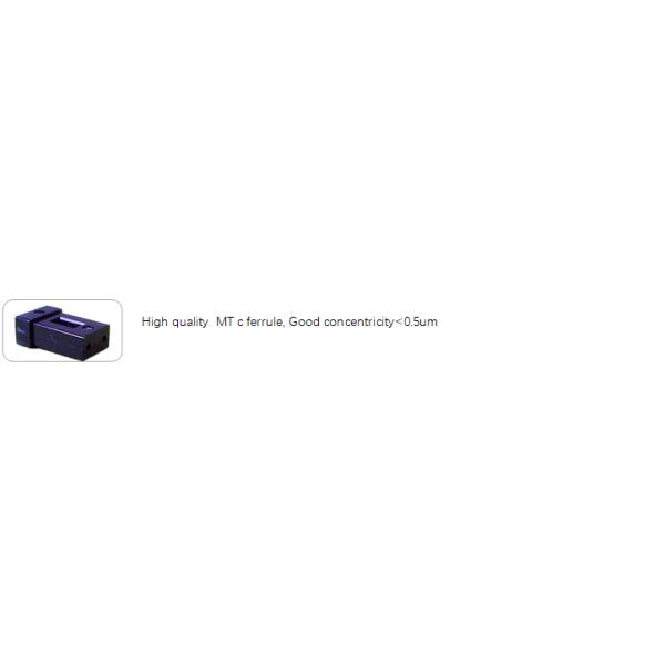 MT-RJ Fiber Optic Loopback Cable MT C Ferrule Single Mode Compact Footprint