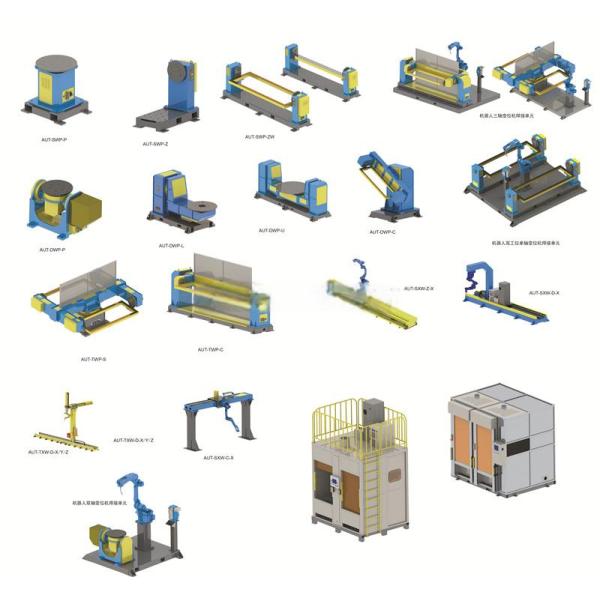 Servo Rotary Robot Automatic Welding Positioner For ARC Welding Robot