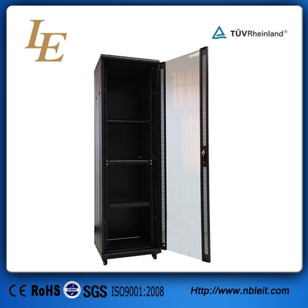 19 Inch Standard Network Cabinet 42u Floor Standing Server Rack For Data Center