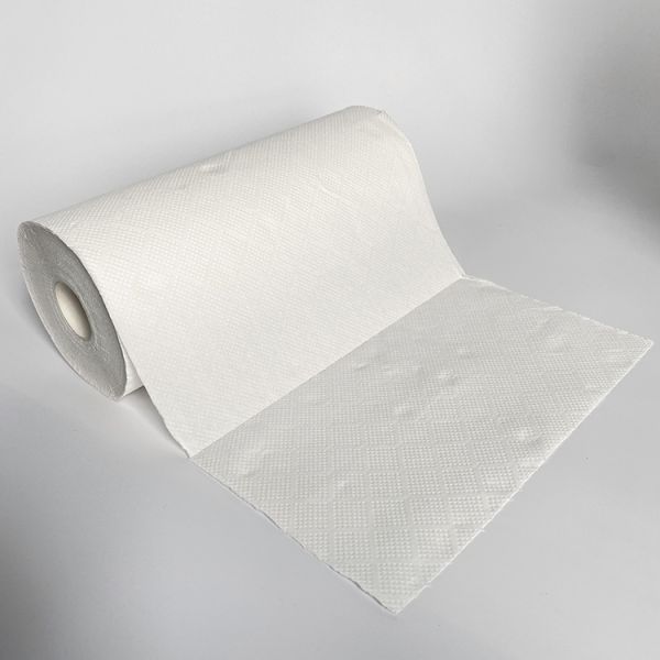 100% Bamboo Pulp Soft Absorbent Multifunctional Eco Friendly Custom Embossing 2/3 Ply Kitchen Paper Towel Roll
