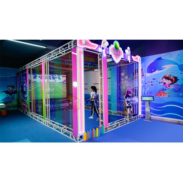 1 Player VR Theme Park Children Interactive Tennis Game Virtual Reality Machine