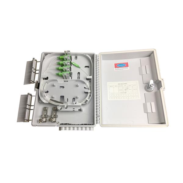 Space Saving Fiber Optic Terminal Box IP65 Protection Level Easy Installation