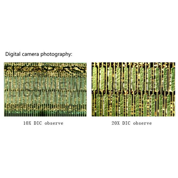 Infinity Optic System Digital Metallurgical Microscope with DIC and LED Illumination