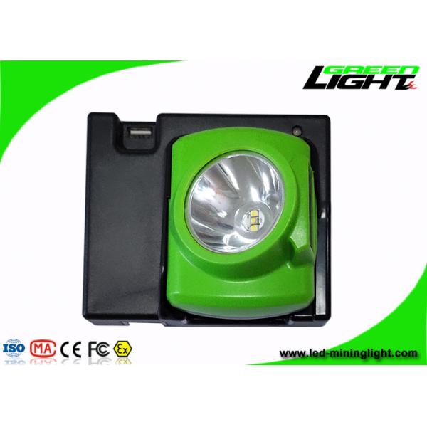 Portable Coal Mining Headlamp 13000 LUX Rechargeable Mining Cap Lamps With OLED Screen Magnetic USB Chargigng
