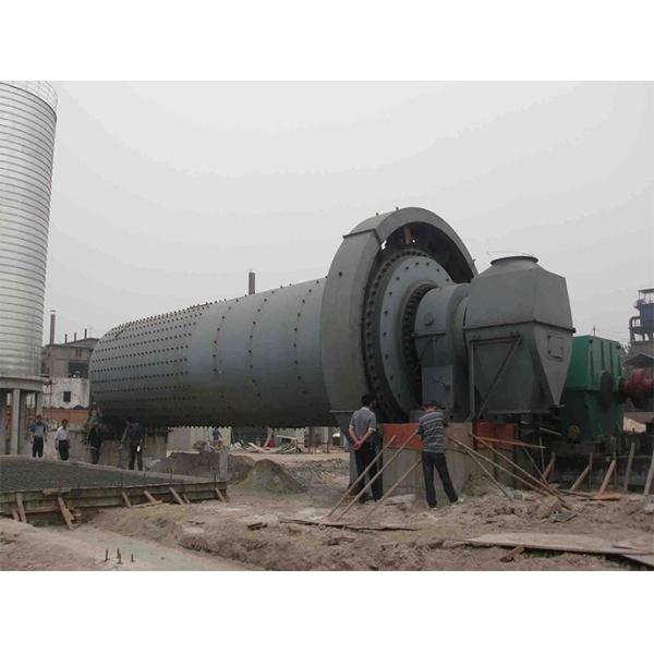Overflow Type Gold Mineral Ball Mill Grinding Machine For Ore Processing