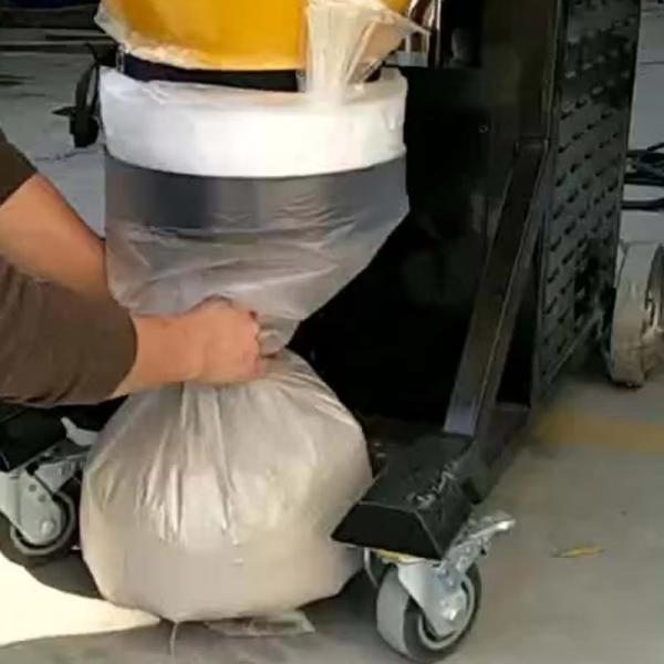 Replacement continuous drop down bag for concrete dust extractor Longopac Cassette Vacuum Bags LongoPac Plastic Dust Bag