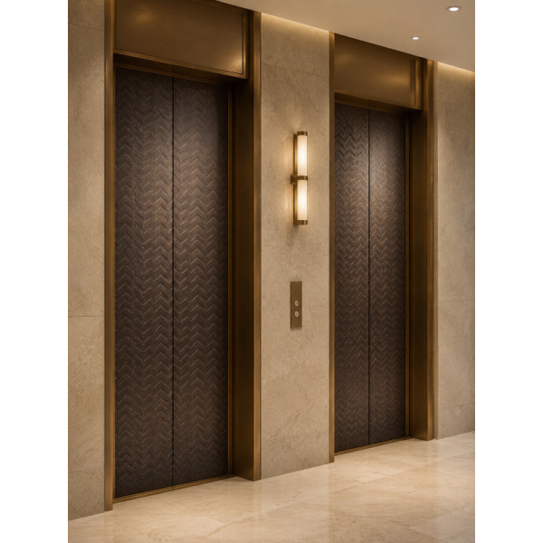 Herringbone Pattern Corrosion Resistant Customizable Sizes Embossed Stainless Steel Sheet for Decorative Panel