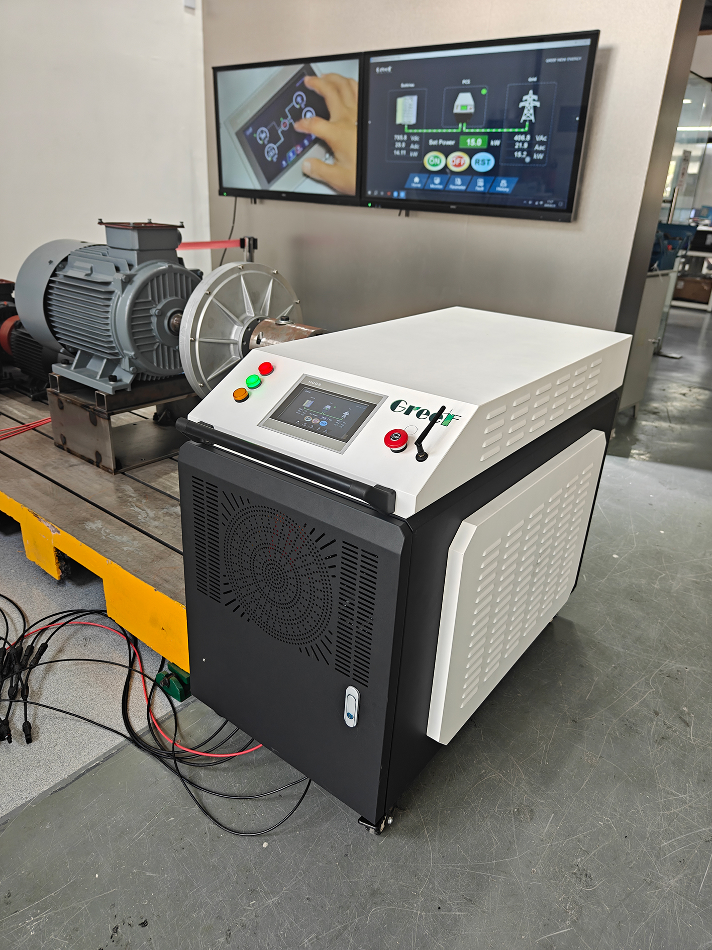 Universal Power Conversion System with Dual-Function Charging/Discharging Intelligent Air Cooling for Grid-Tied and Off-Grid Operation