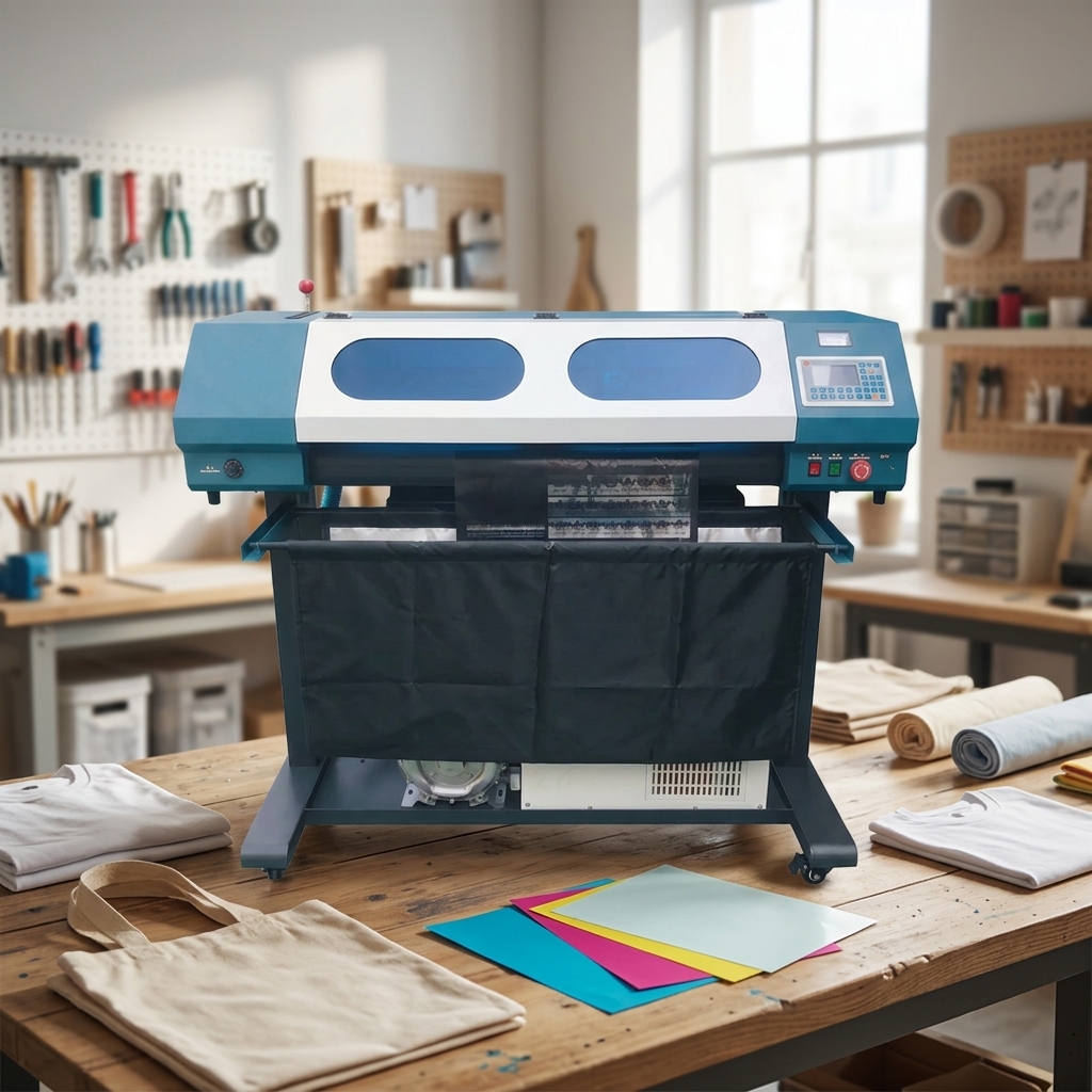 vinyl PU Puff TPU Sticker Laser Cutting Plotter Machine