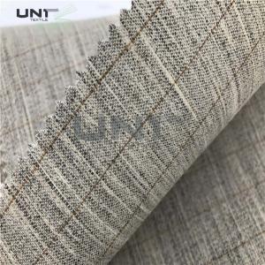 Woven Bonded Interlining Chest Canvas With Polyester Material