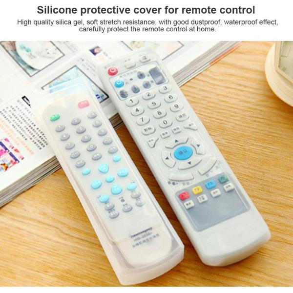 Non Toxic Fall Resistant And Shockproof Silicone Remote Control Protective Sleeve For TV Remote Control