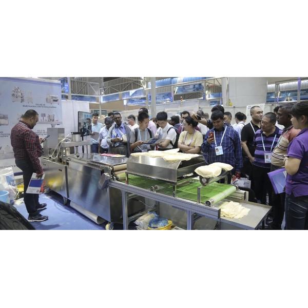 800 Pcs/H Automatic Industrial Tortilla Making Machine PLC Core