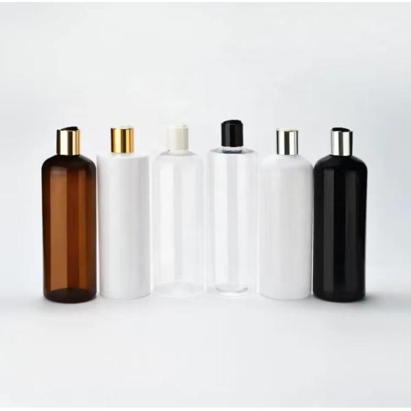 100ml PET Plastic Empty Shampoo Bottle With Disc Top Cap