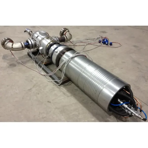 Fast Extrusion Double-Wall Corrugated Sewer Pipe Manufacturing Line close-up