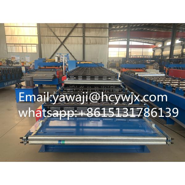 Roof Wall Panel Double Deck Roll Forming Machine