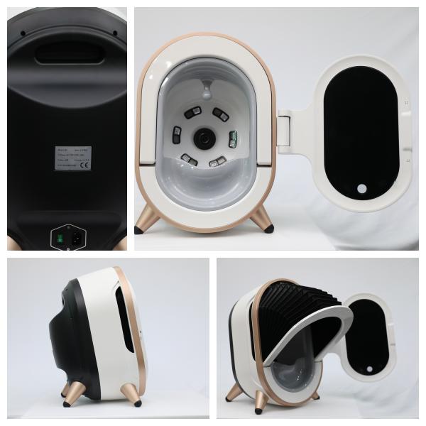 Goemcy Skin Tester 3D Face Magic Mirror Face Analyzer Machine