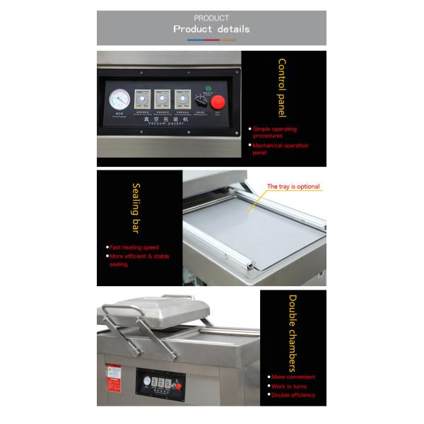 Automatic Grade Semi-automatic Big Groove Vacuum Packing Machine for Industrial Chicken