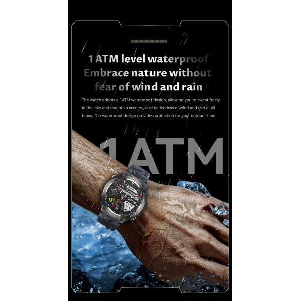 Bluetooth GPS Smart Watch Calling Smart Watch With 1.45'' IPS Screen For IOS And Android