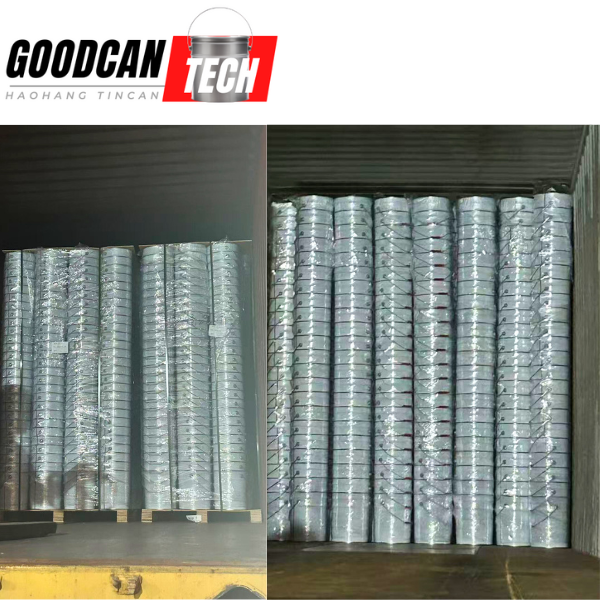 1 Liter Empty Rectangular Tin Can OEM for Car Paint Packaging
