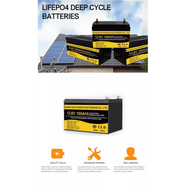 Multiscene LiFePO4 Deep Cycle Battery
