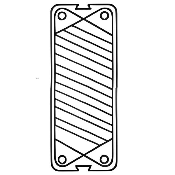 5S Standardized Process Vulcanization Process EPDM High Sealing Plate Heat Exchanger Gasket
