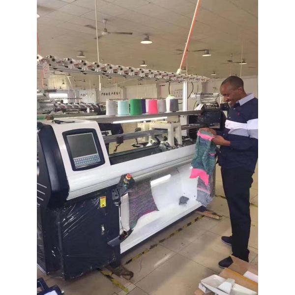 Double Knitting Method Jacquard Flat Knitting Machine for Versatile Applications