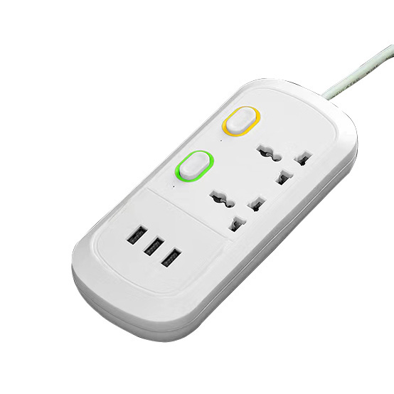 Multi outlet Universal Type Extension Socket With On/Off Switch USB