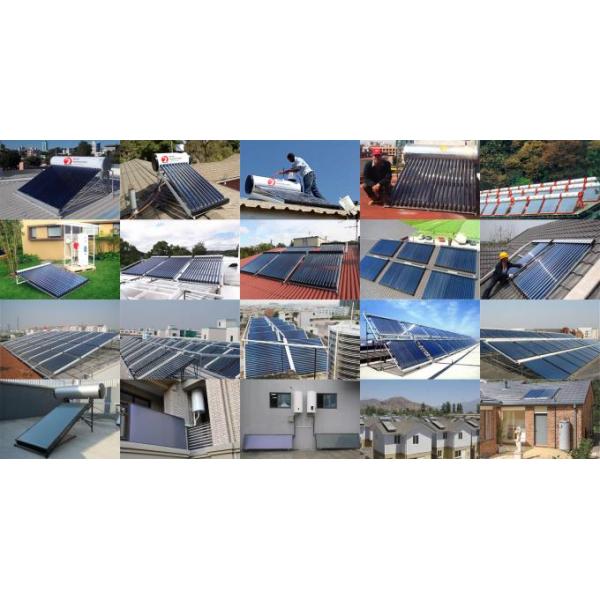 CE ISO FPC Evacuated Copper TP2 Flat Plate Solar Collector 4